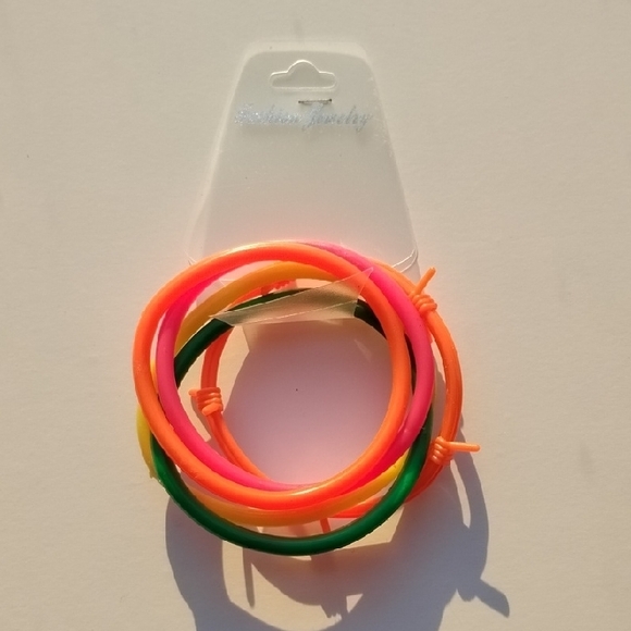 Colorful Kids Bangle Set - Picture 3 of 5